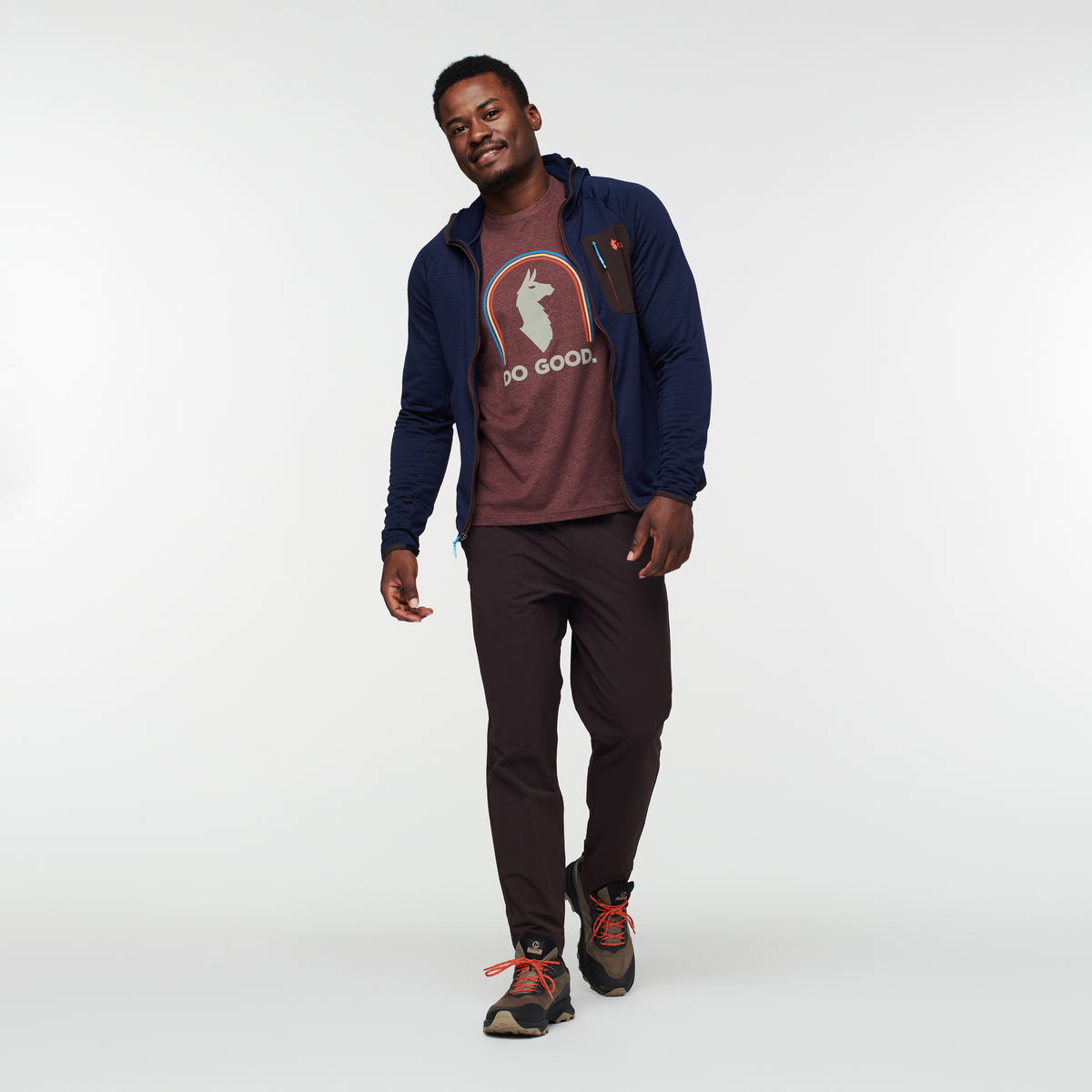 Otero Fleece Full-Zip Hooded Jacket - Men's - Image 2