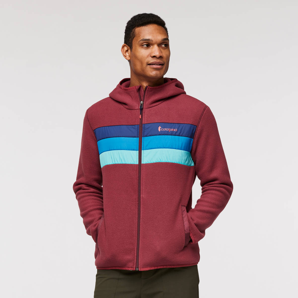 Teca Fleece Hooded Full-Zip Jacket - Men's - Image 2