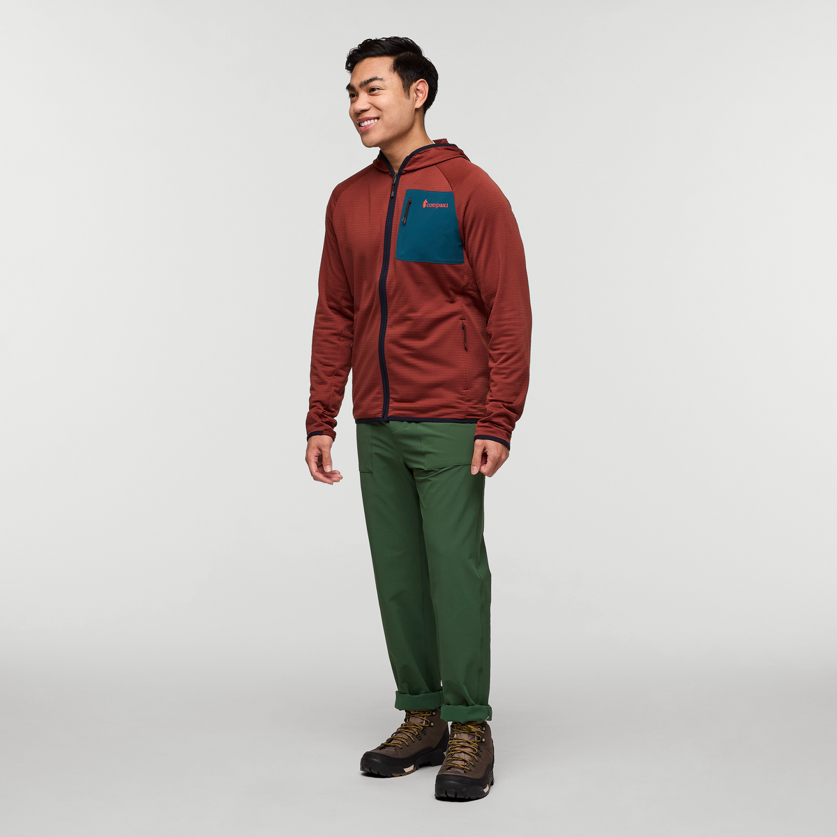 Otero Fleece Full-Zip Hooded Jacket - Men's - Image 2